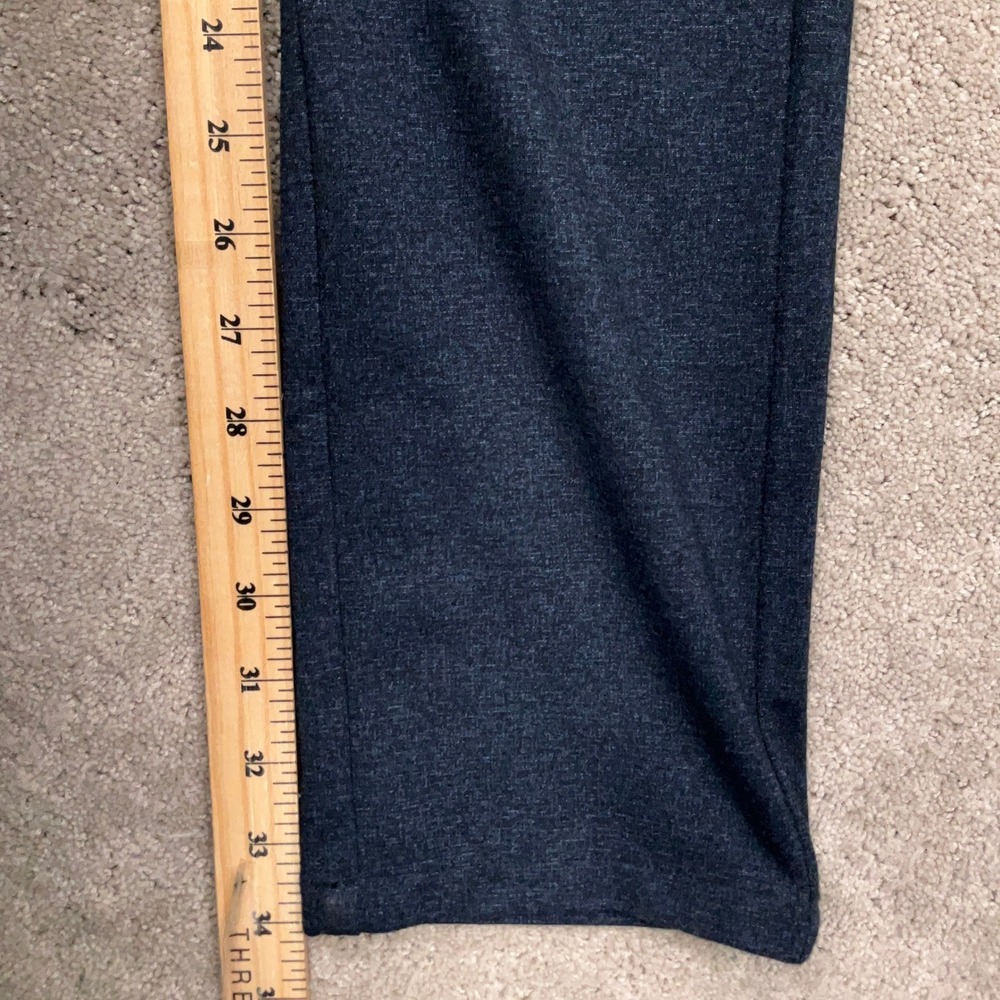 Au Noir Daring Dress Pants Mens 32 Navy Blue Excellent Stretch Beretta-Bale - Picture 9 of 12